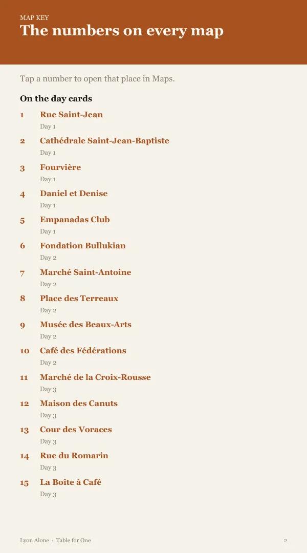 A page from the free sample of the Lyon planning kit; open the PDF to read it