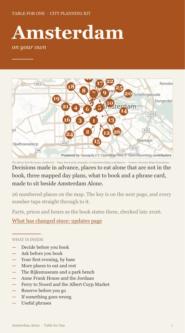 Amsterdam Planning Kit cover
