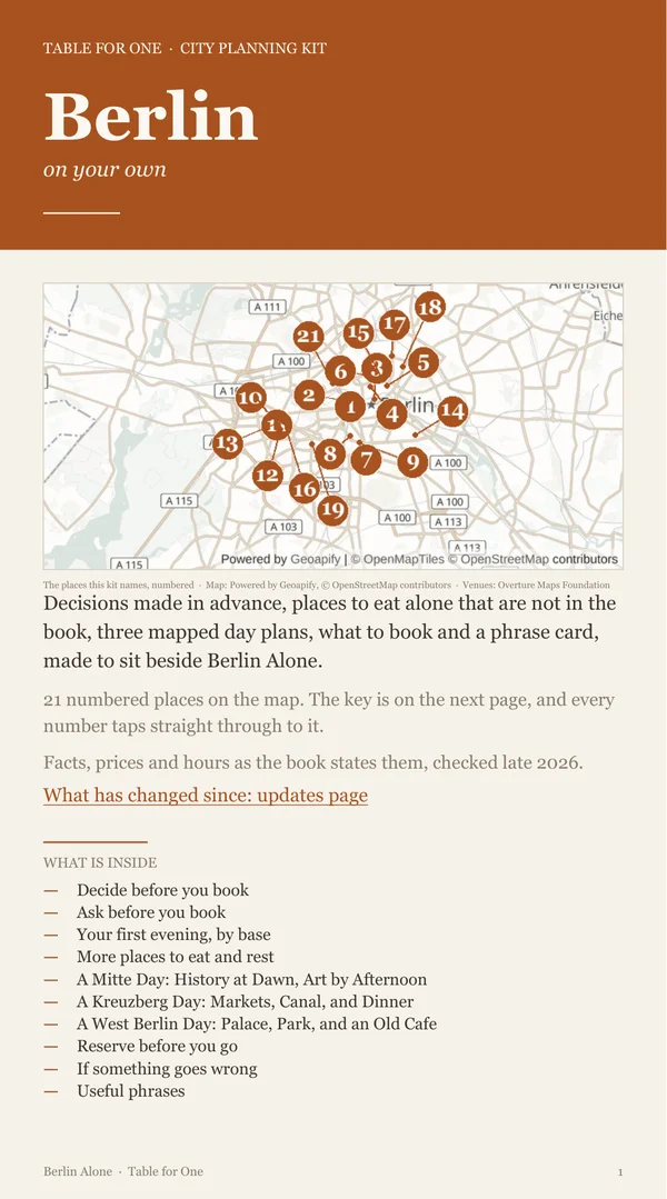 Berlin Planning Kit cover