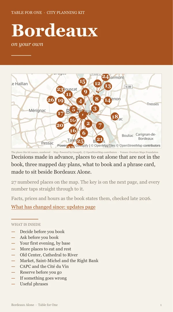 Bordeaux Planning Kit cover