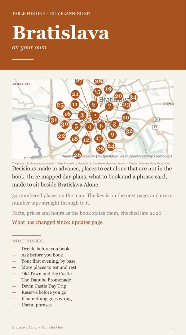 Bratislava Planning Kit cover