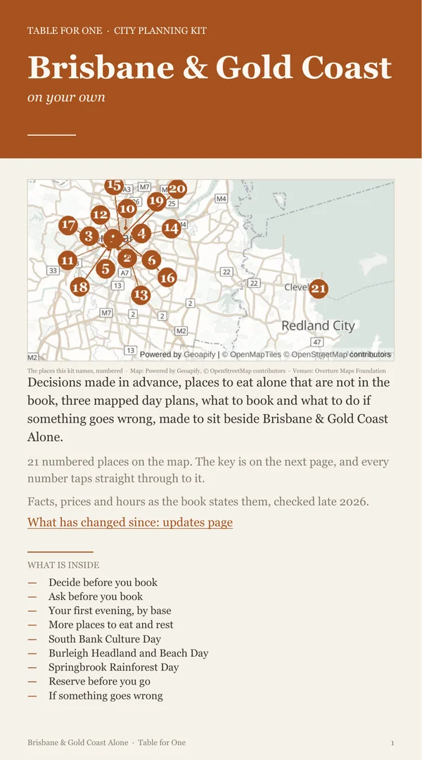 Brisbane & Gold Coast Planning Kit cover