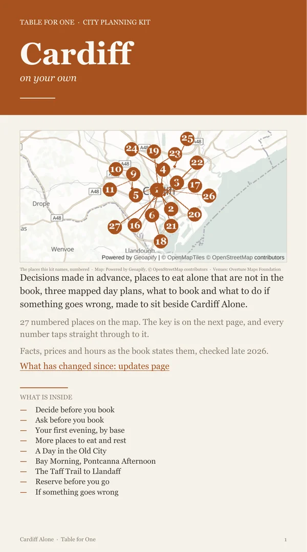 Cardiff Planning Kit cover