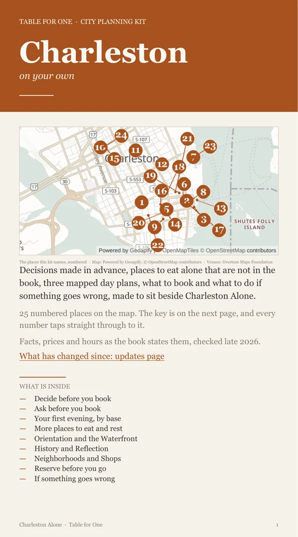 Charleston Planning Kit cover