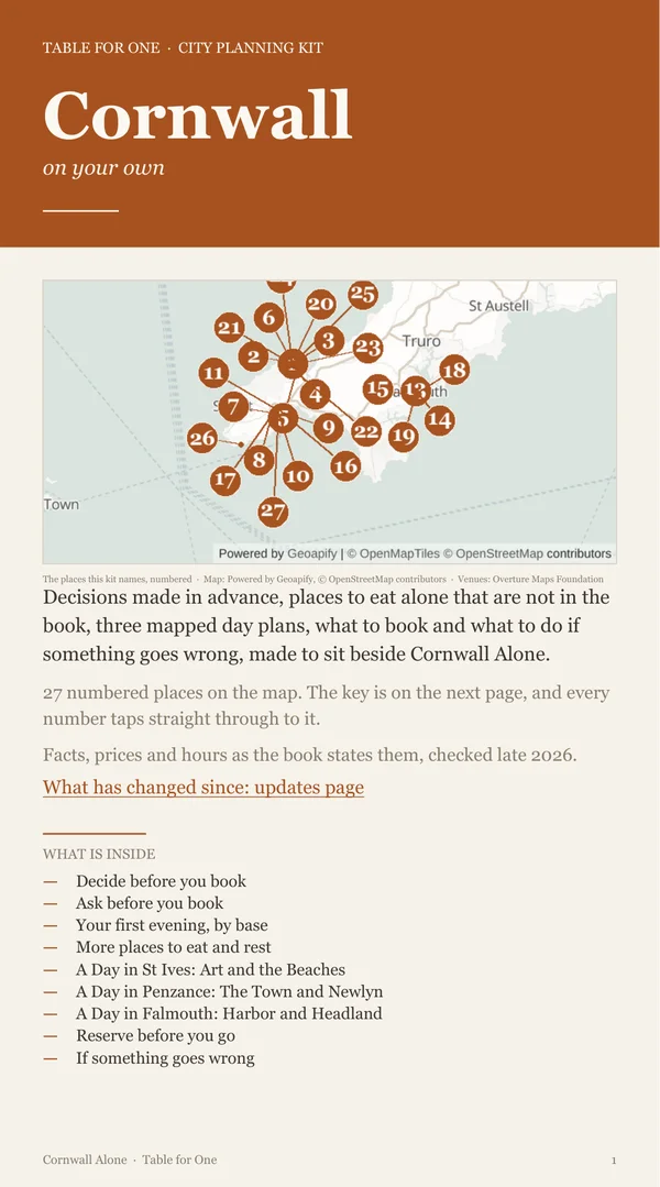 Cornwall Planning Kit cover