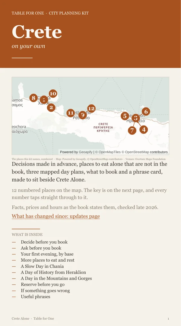 Crete Planning Kit cover