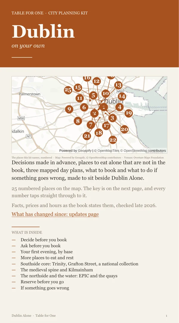 Dublin Planning Kit cover