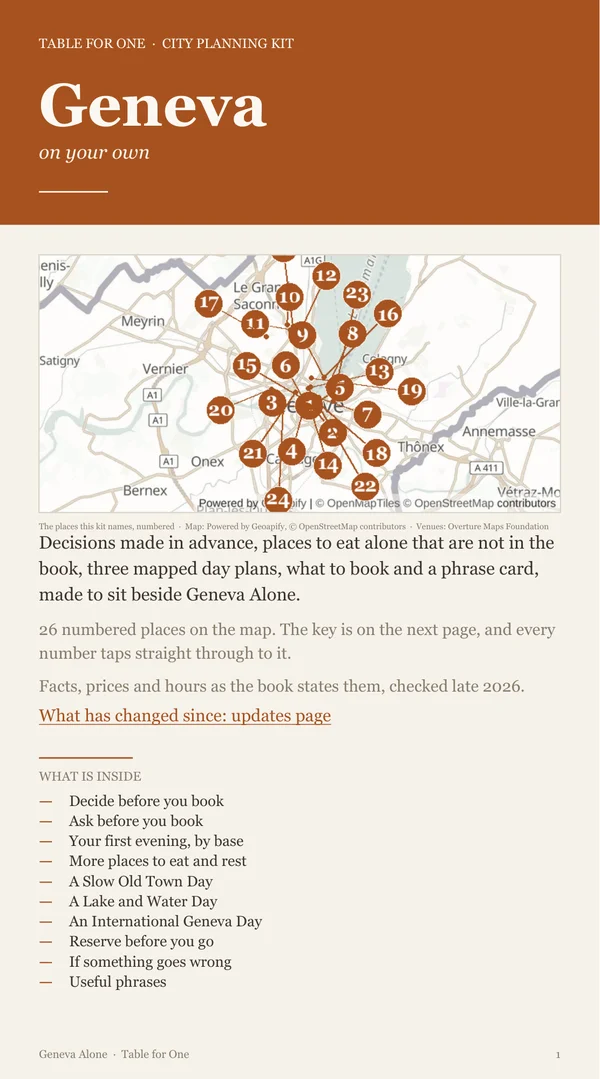Geneva Planning Kit cover