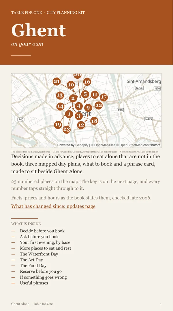 Ghent Planning Kit cover