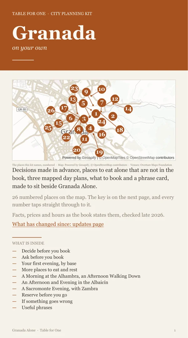 Granada Planning Kit cover
