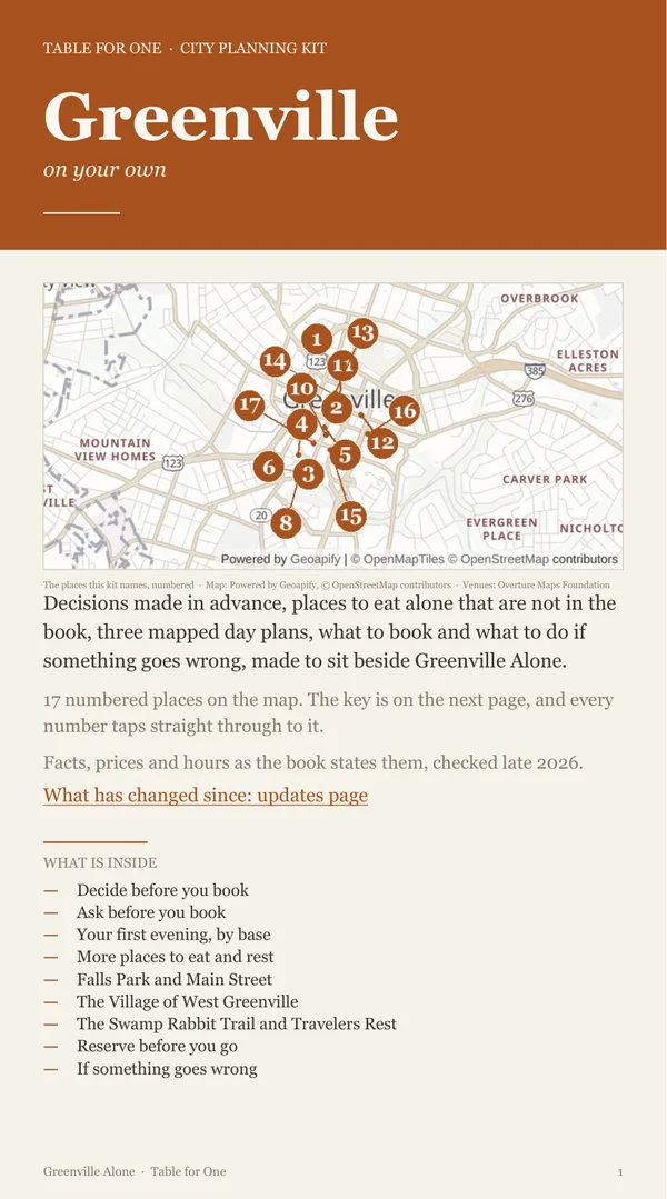 Greenville Planning Kit cover