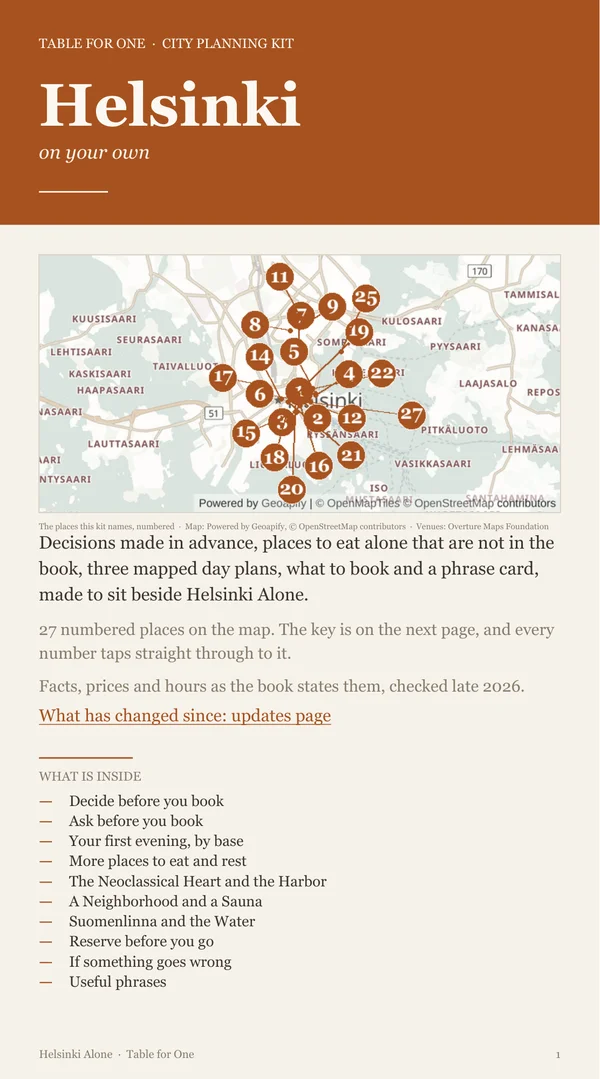 Helsinki Planning Kit cover