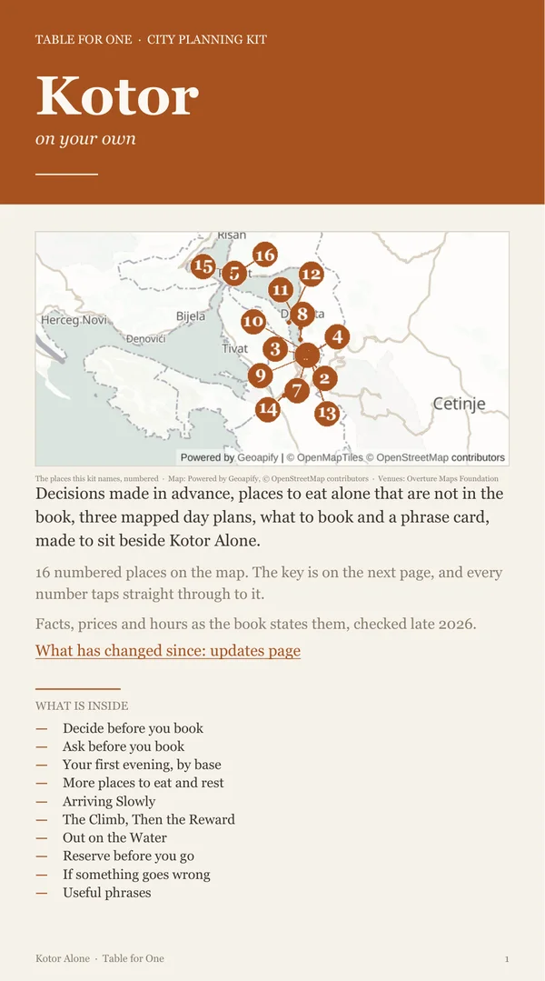 Kotor Planning Kit cover
