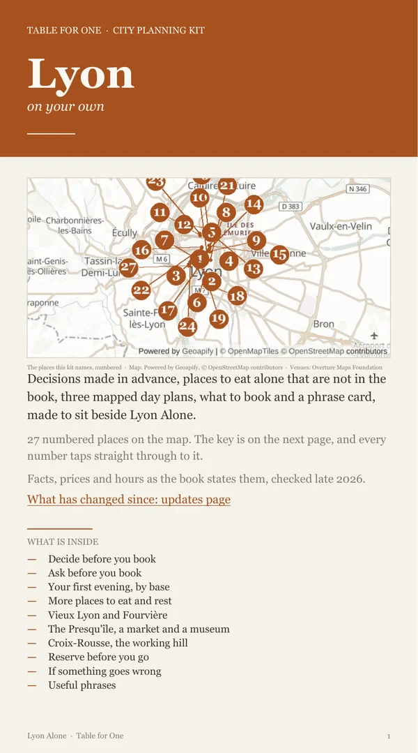Lyon Planning Kit cover