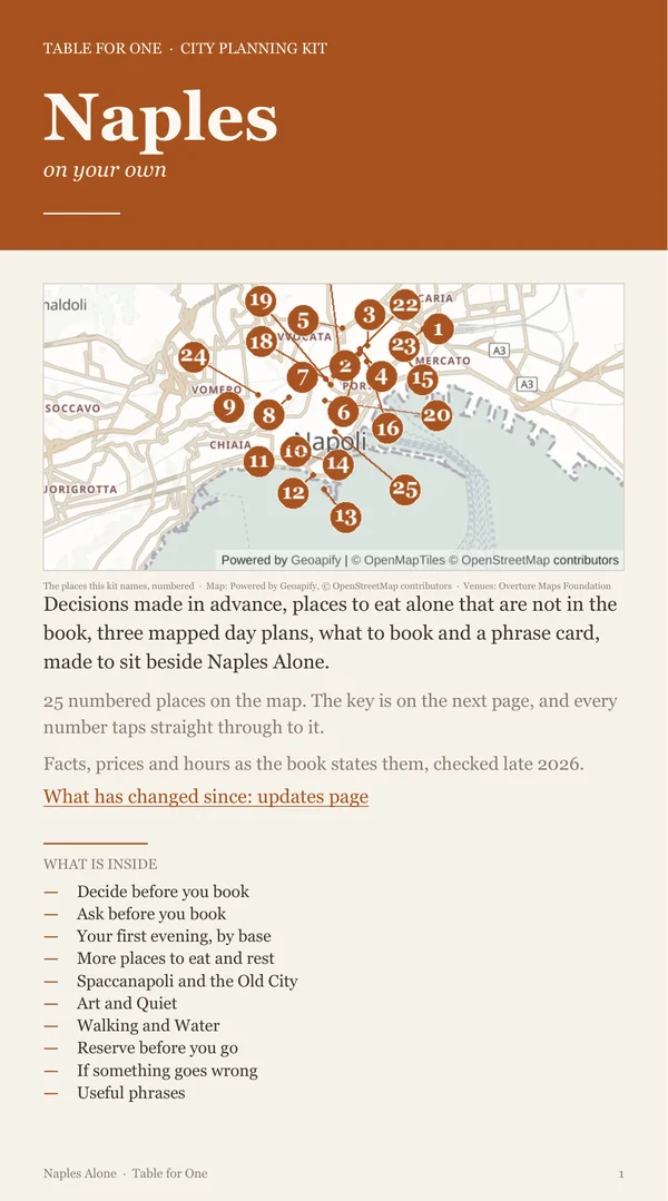 Naples Planning Kit cover