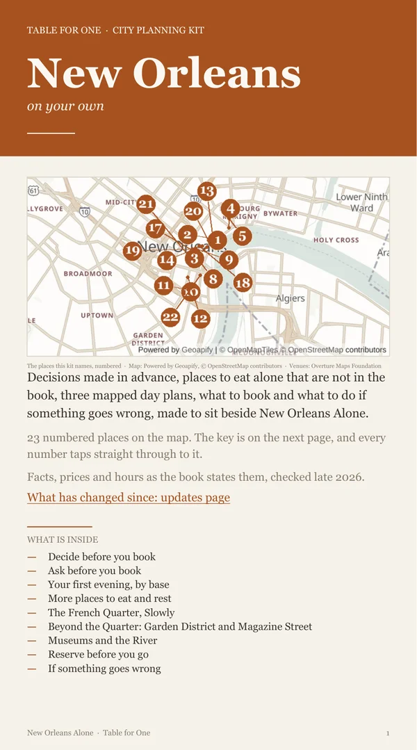 New Orleans Planning Kit cover