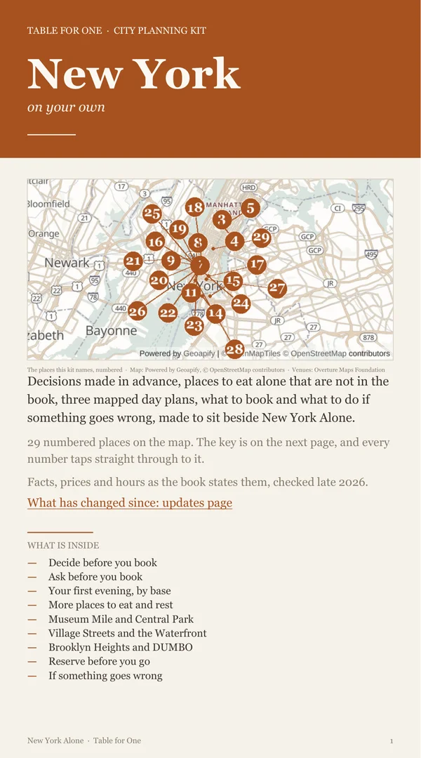 New York Planning Kit cover