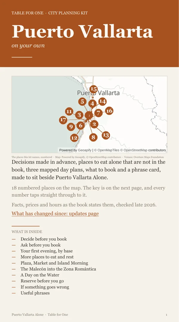 Puerto Vallarta Planning Kit cover
