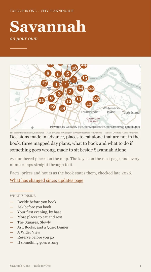 Savannah Planning Kit cover