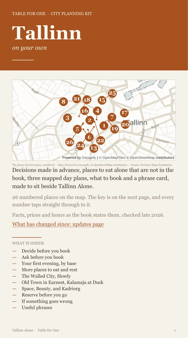 Tallinn Planning Kit cover