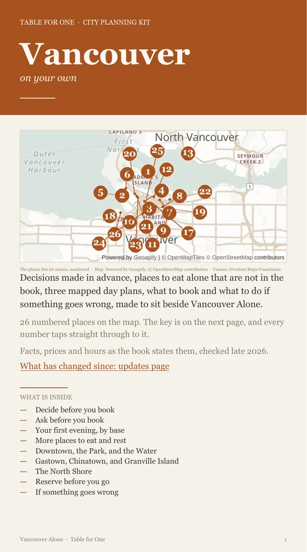 Vancouver Planning Kit cover