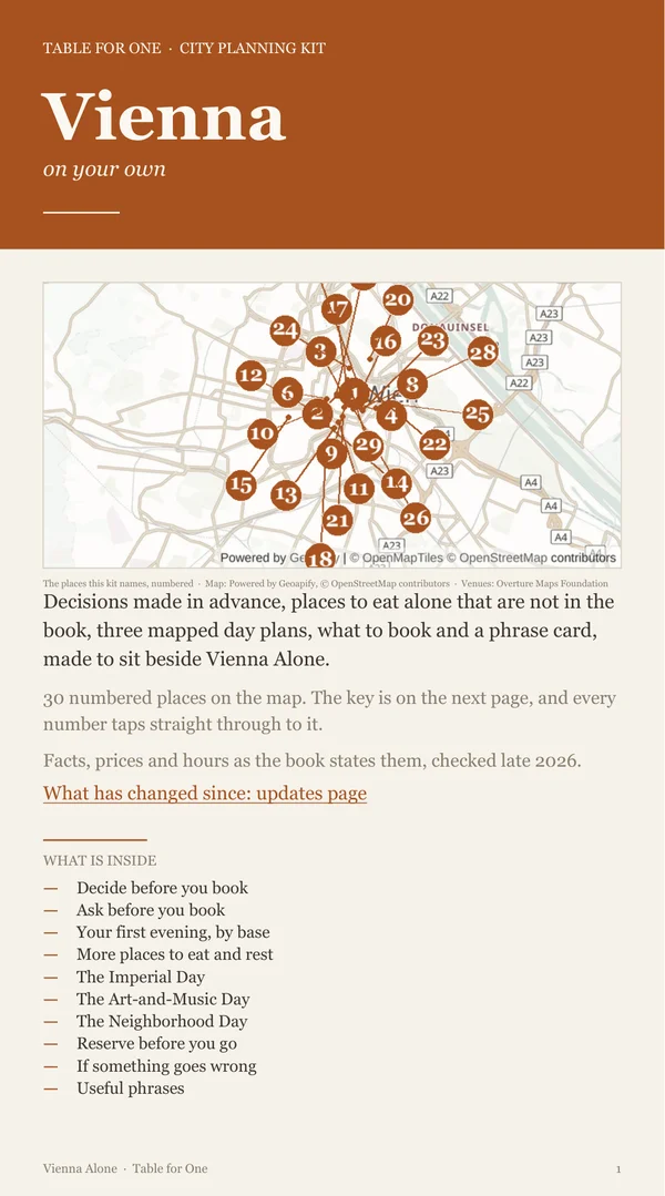 Vienna Planning Kit cover