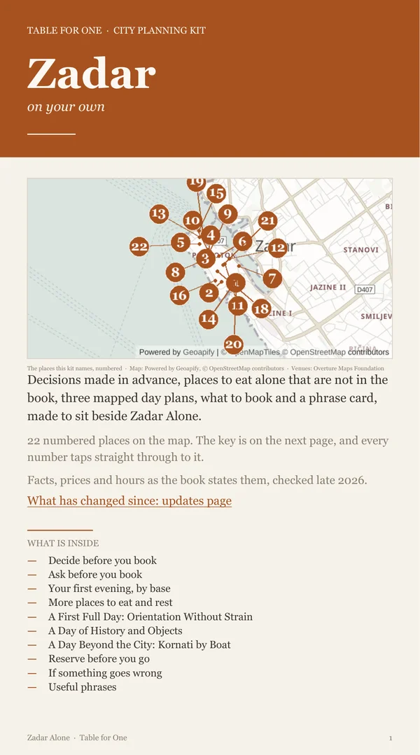 Zadar Planning Kit cover